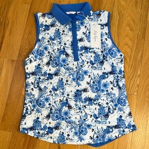 Lady Hagen sleeveless tennis/golf polo size M